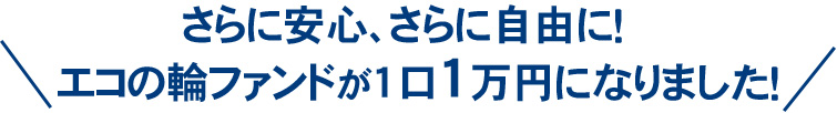 1口1万円になりました